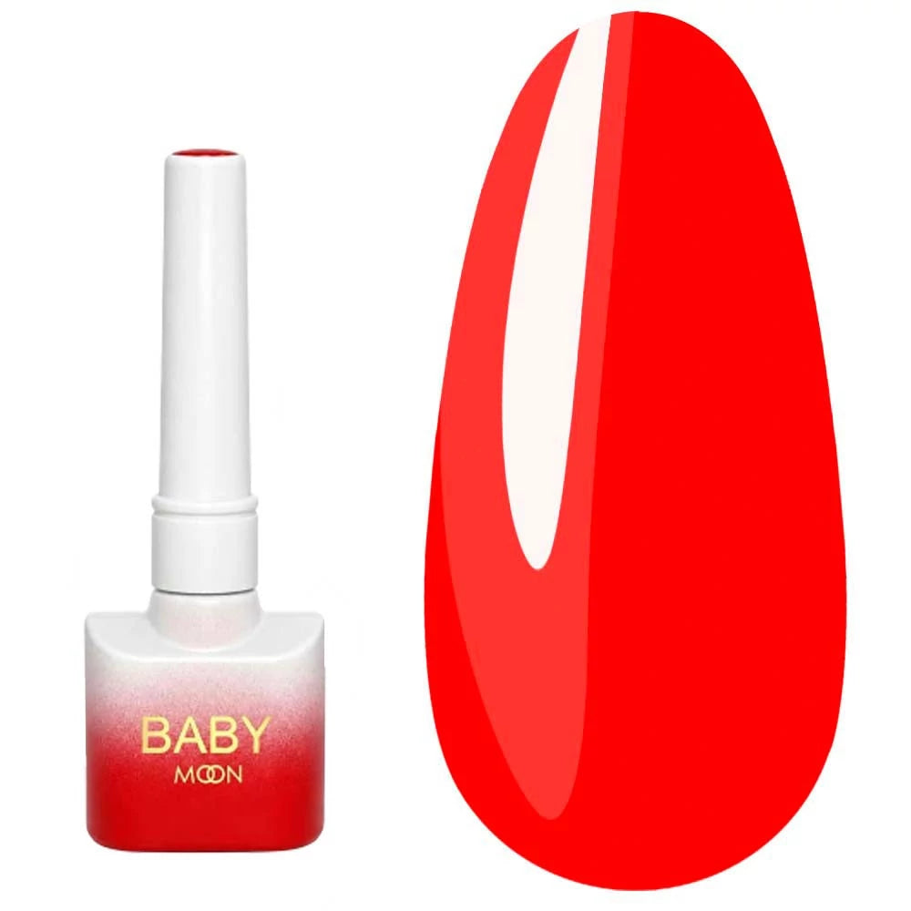 Baby Moon Gel Polish No. 100 Fire Coral 8 ml