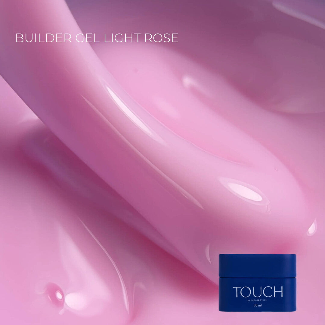 Touch Builder gel, 30 ml, Light rose