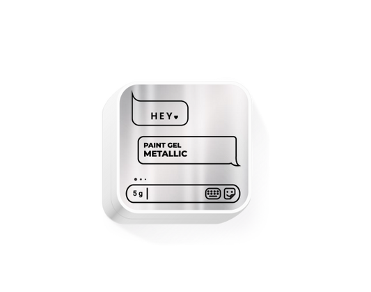 HEYLOVE Gel paint Metallic 5 ml