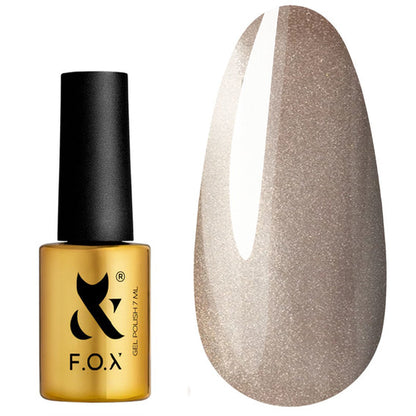 F.O.X  Gel polish Cat Eye 003 milk chocolate 7 ml