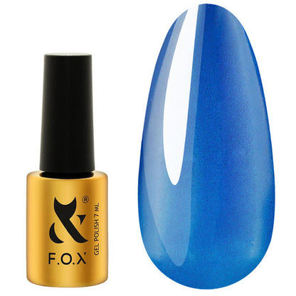 Gel polish FOX Cat Eye 014 blue 7 ml