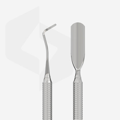 STALEKS PODO 20 TYPE 1 Podology curette and rounded wide pusher
