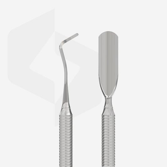 STALEKS PODO 20 TYPE 1 Podology curette and rounded wide pusher