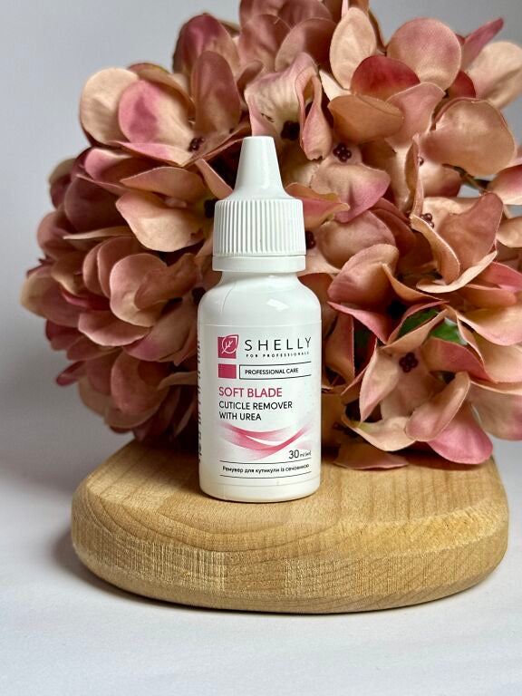 Shelly Cuticle remover with urea Soft Blade Shelly, 30 ml