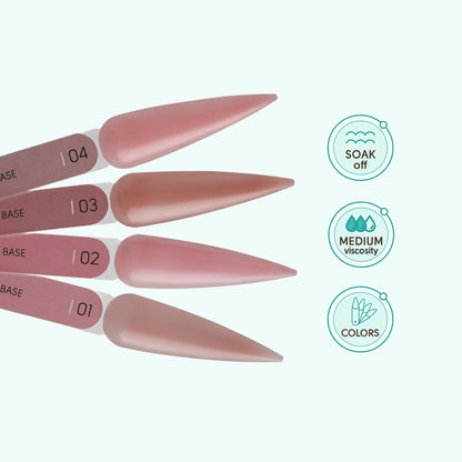 Shelly Nude base 04, 12ml