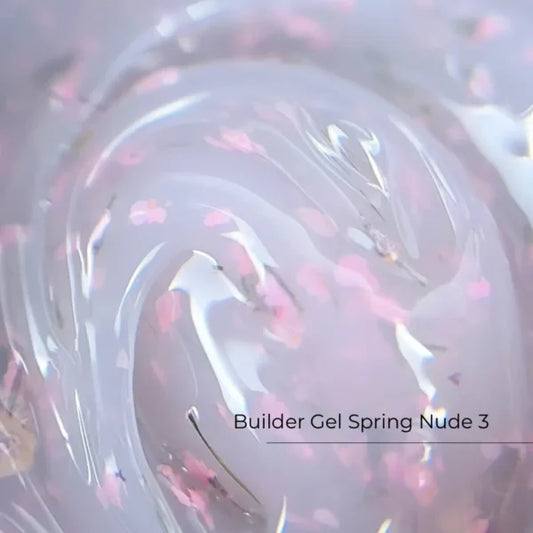 Builder Gel Spring Nude №3 30ml Crystal Professional HEMA & TPO Free
