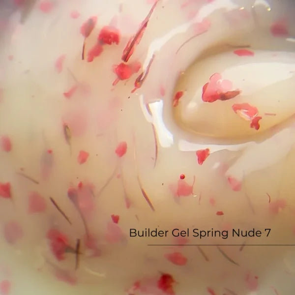 Builder Gel Spring Nude №7 30ml Crystal Professional HEMA & TPO Free