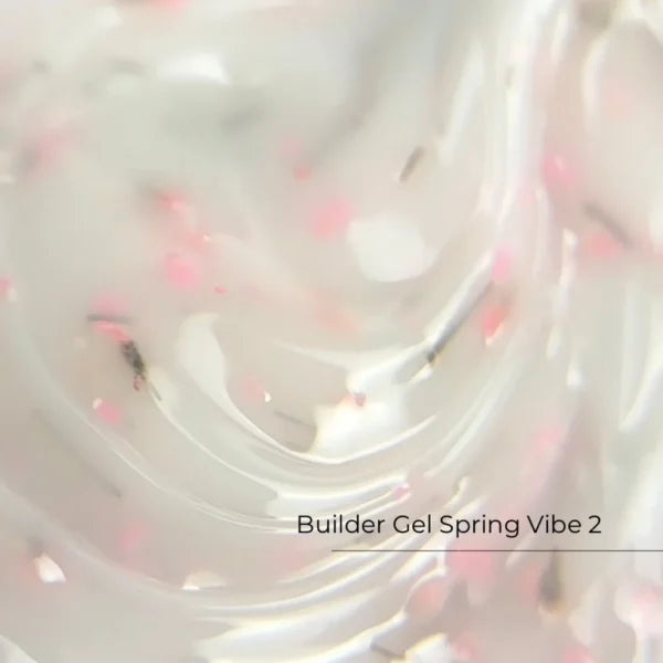 Builder Gel Spring Vibe №2 30ml Crystal Professional HEMA & TPO Free
