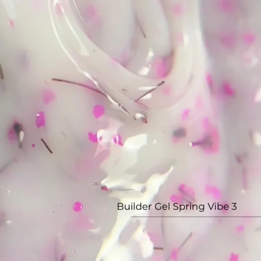 Builder Gel Spring Vibe №3 30ml Crystal Professional HEMA & TPO Free
