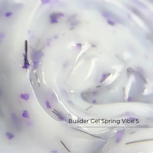 Builder Gel Spring Vibe №5 30мл Crystal Professional HEMA & TPO Free
