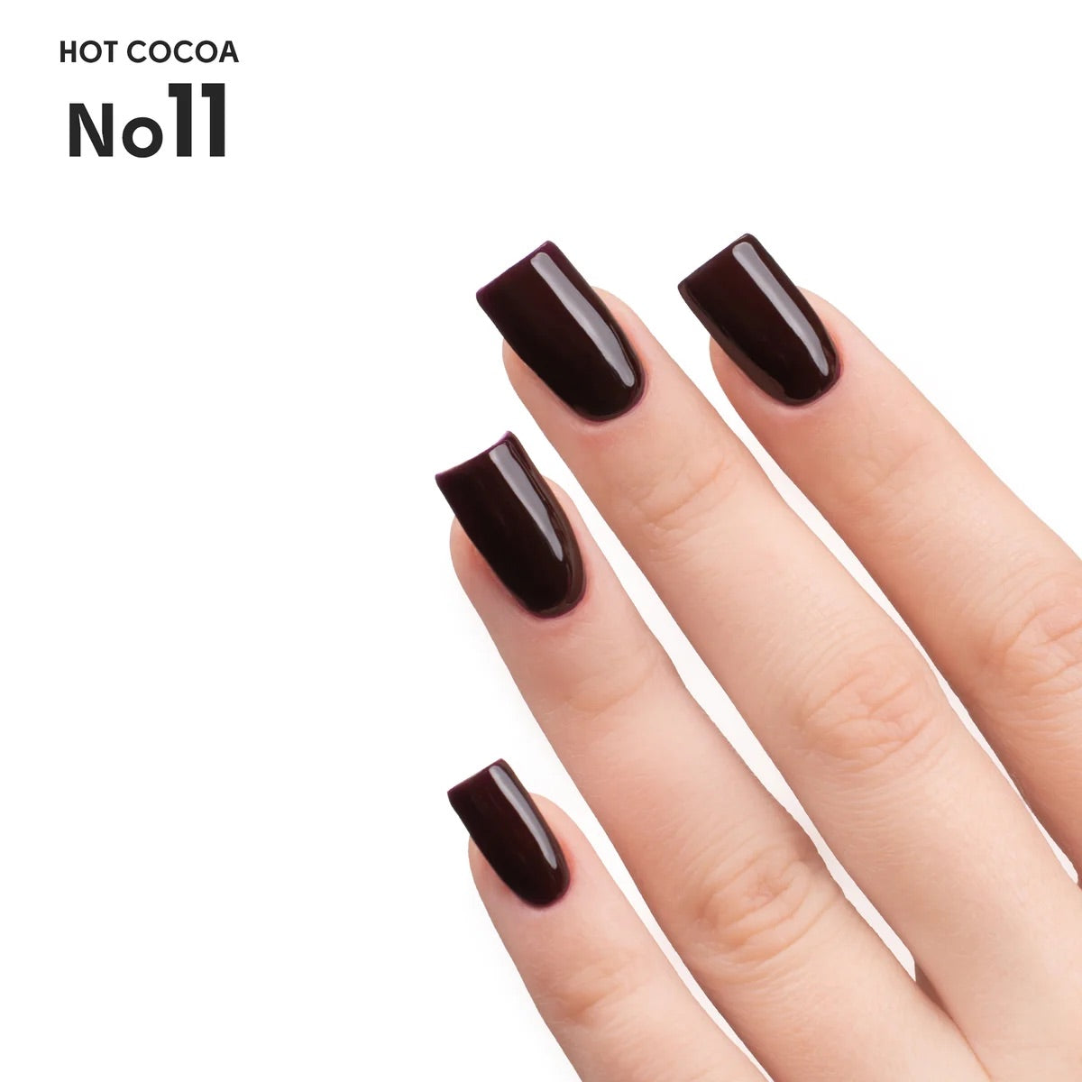 SHELLY. Gel Polish #11, Hot Cocoa, 12 ml