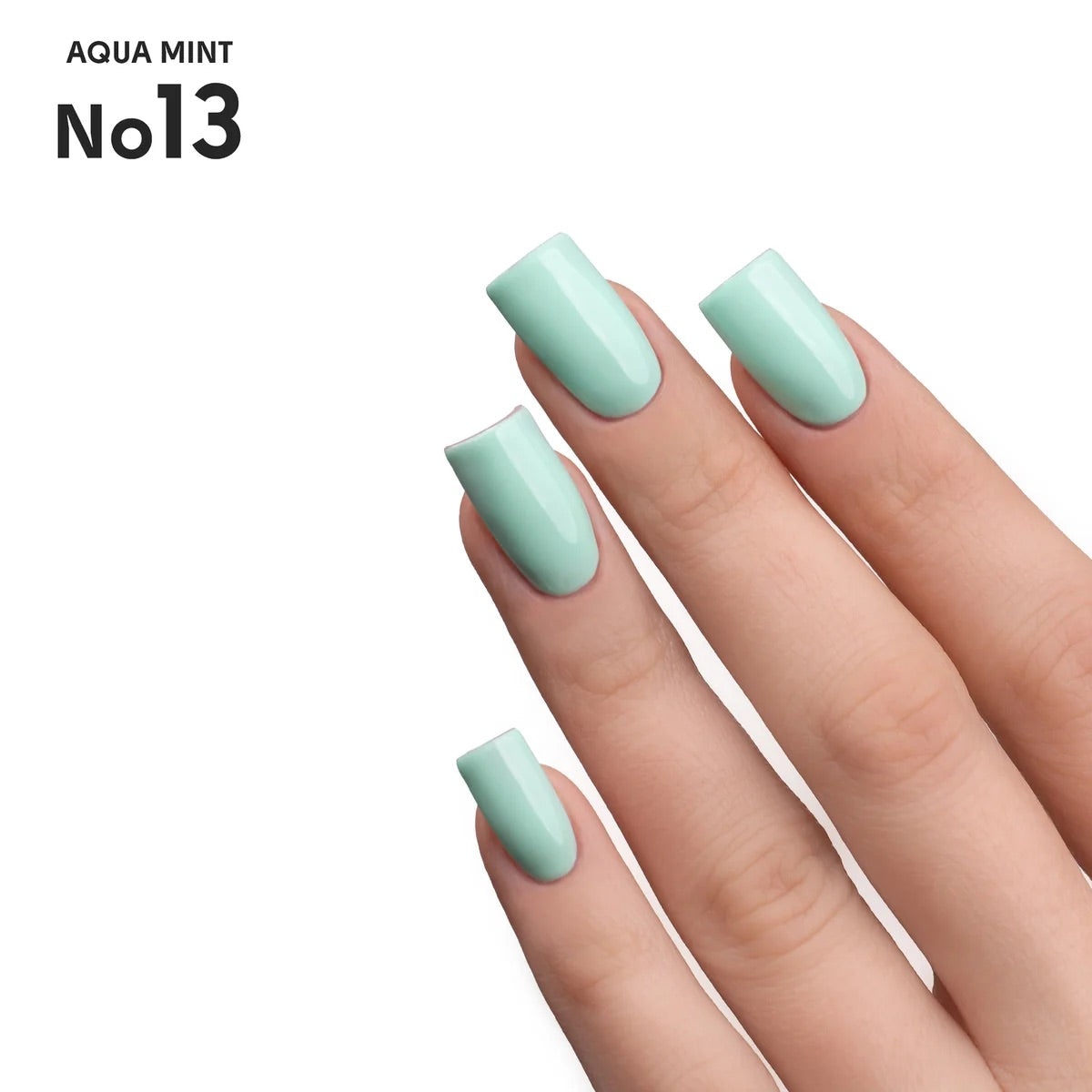 SHELLY. Gel Polish #13, Aqua Mint, 12 ml