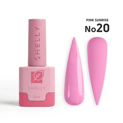 SHELLY. Gel Polish #20, Pink Sunrise, 12 ml