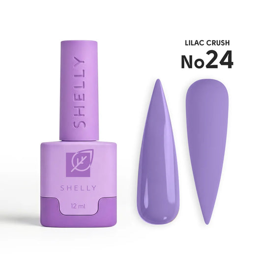 SHELLY. Gel Polish #24, Lilac Crush, 12 ml