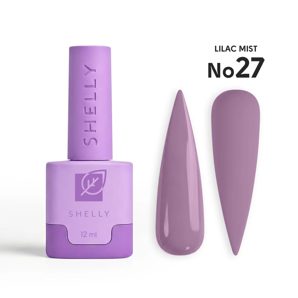 SHELLY. Gel Polish #27, Lilac Mist, 12 ml