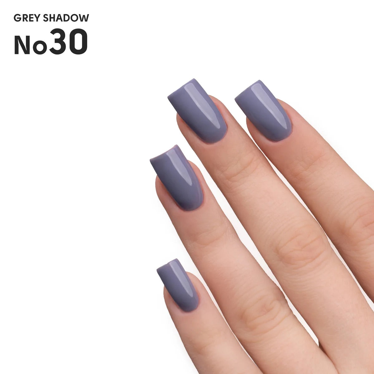 SHELLY. Gel Polish #30, Grey Shadow, 12 ml