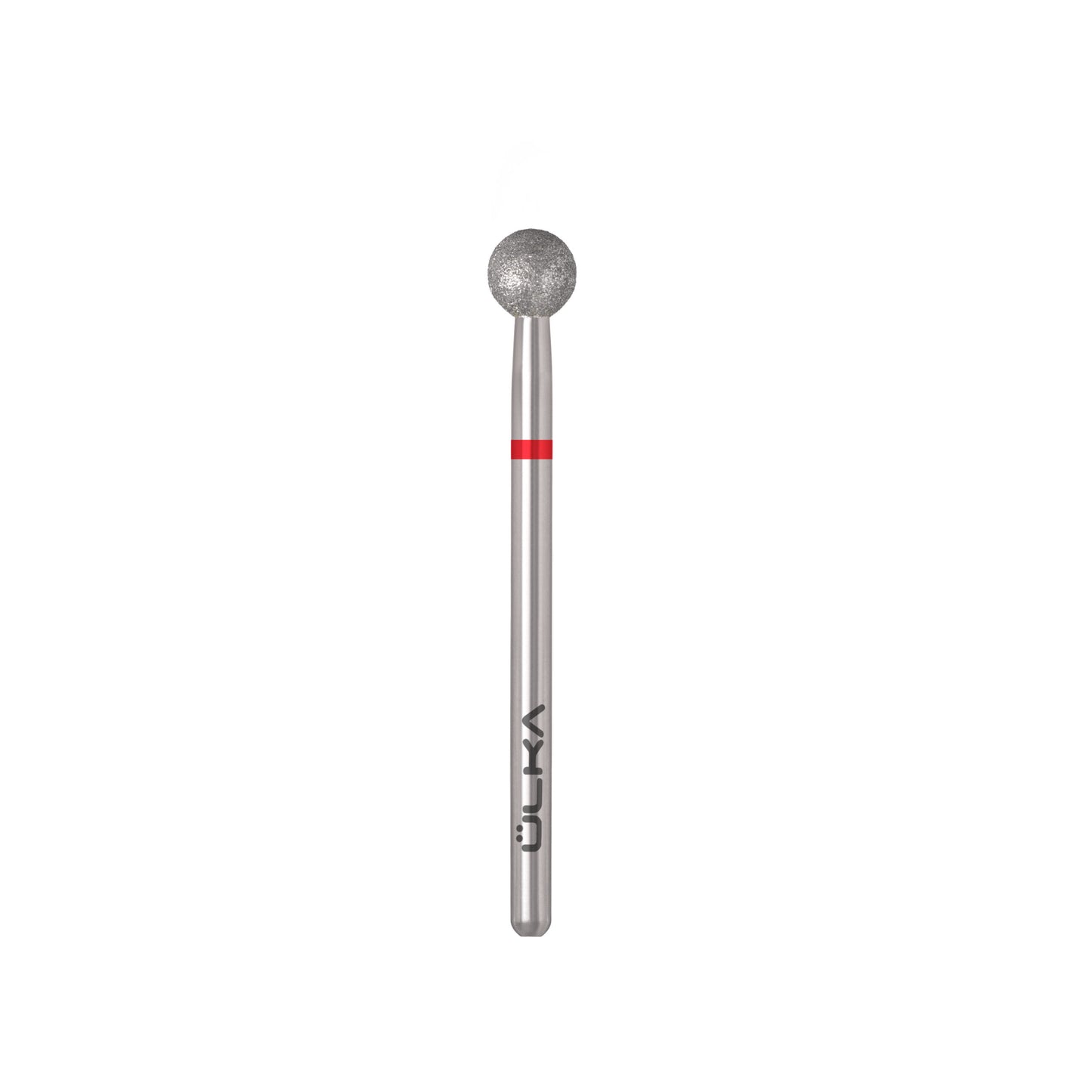 ÜLKA Diamond nail drill bit ball red head diameter 5 mm