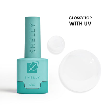 Shelly Glossy Top With UV 12 ml