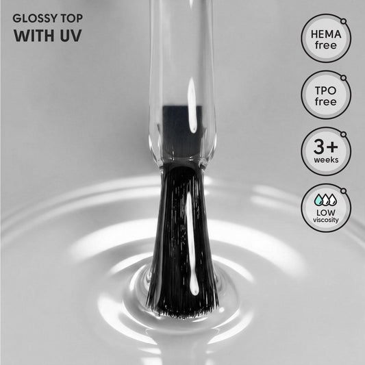 Shelly Glossy Top With UV 12 ml