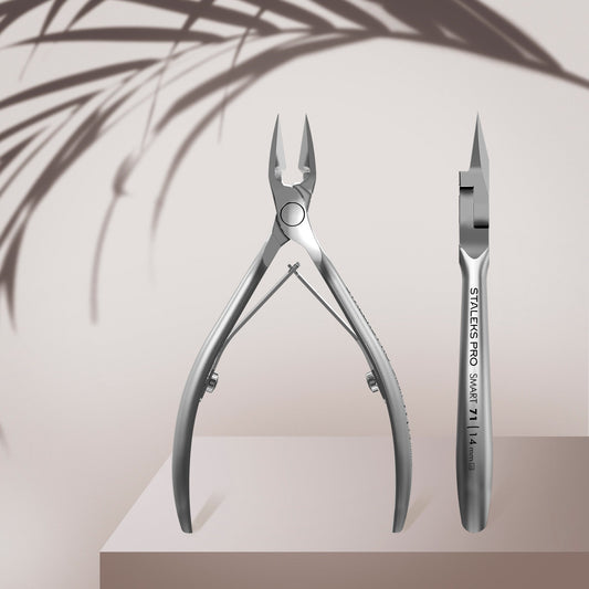STALEKS SMART 71 Professional nippers for ingrown toenails, 14 mm