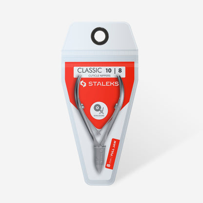 STALEKS CLASSIC 10 Сuticle nippers, 8 mm