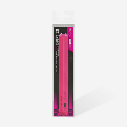 STALEKS EXPERT 20 Straight beveled plastic base for nail file (162 mm)