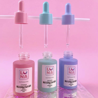 LUNAMOON Cuticle oil with duchess scent, 30 ml