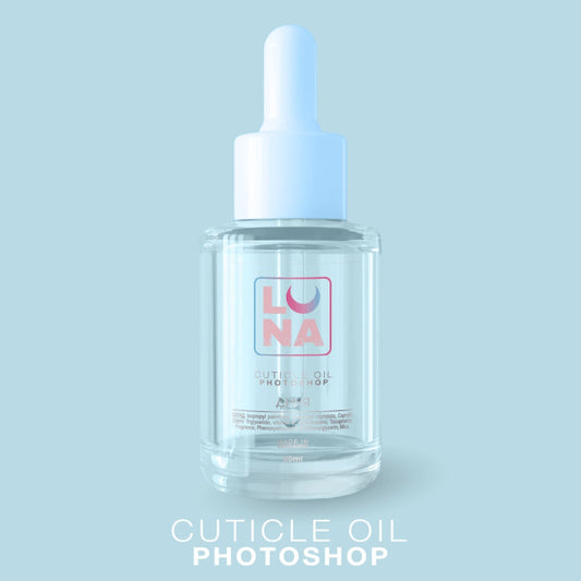 LUNAMOON Dry cuticle oil with melon aroma Photoshop Oil, 30 ml