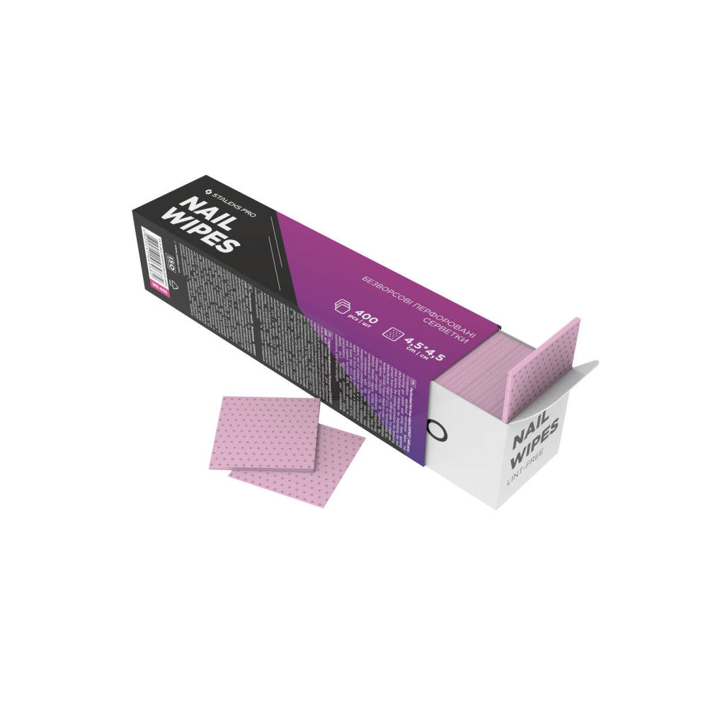 Staleks Expert Perforated Lint-Free Wipes (400 pcs)