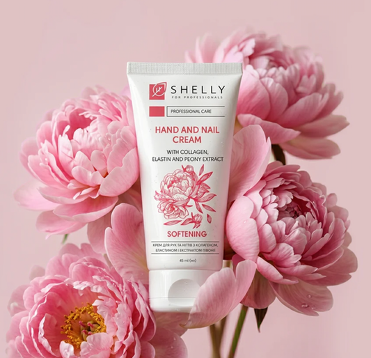 HANDS AND NAILS CREAM With collagen, elastin and peony extract 45 ml