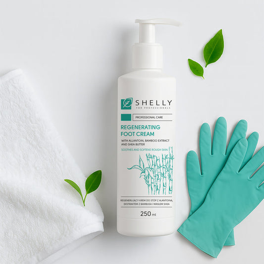 REGENERATING FOOT CREAM  With allantoin, bamboo extract and shea butter 250 ml