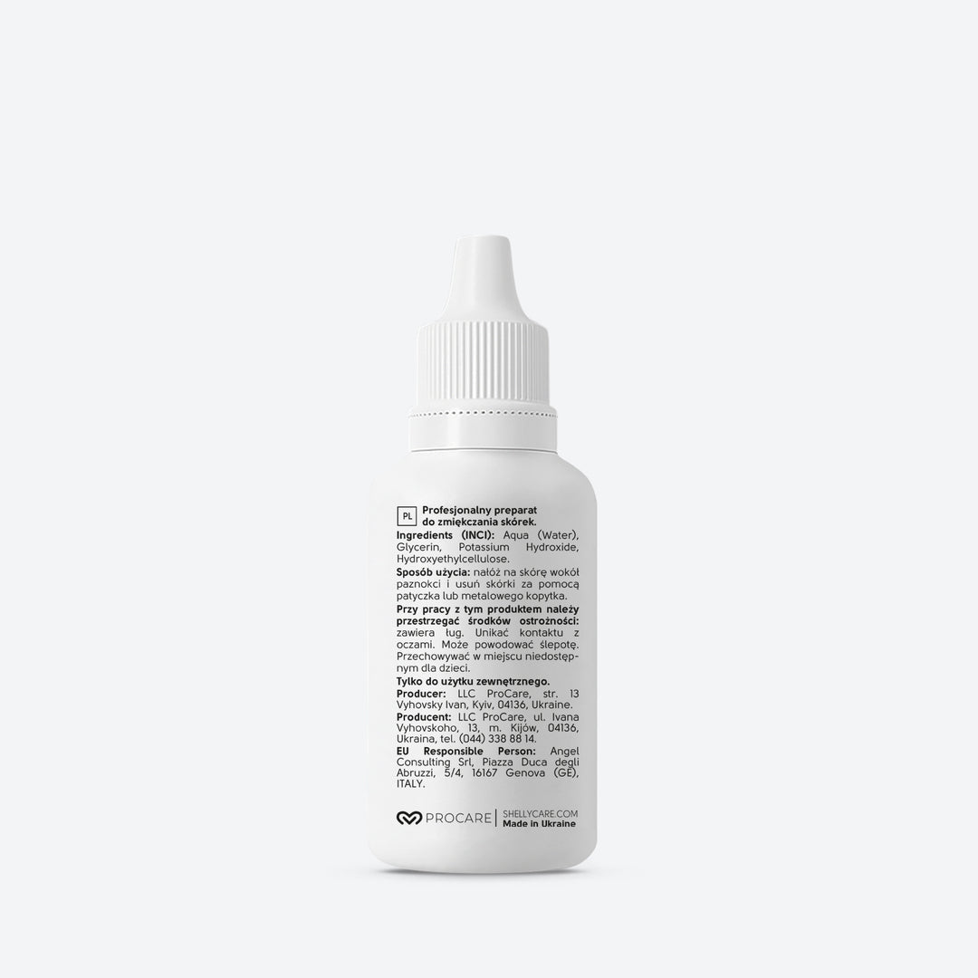 CUTICLE REMOVER  Gentle yet effective cuticle softening solution 30 ml