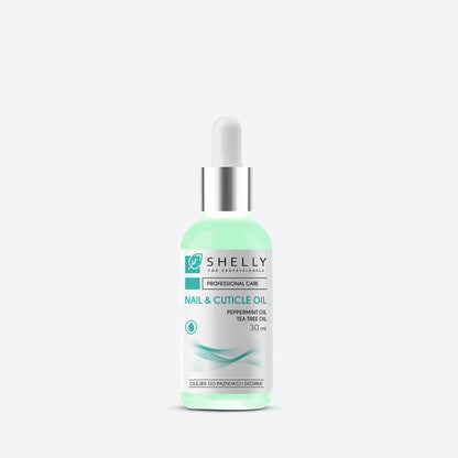 NAIL AND CUTICLE OIL  With moroccan mint extract and tea tree oil 30 ml