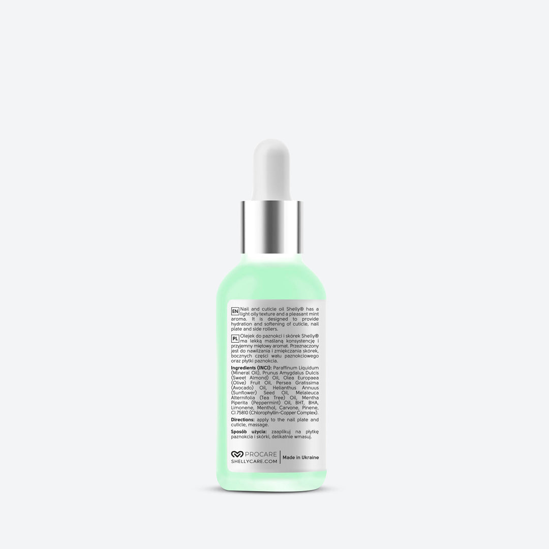 NAIL AND CUTICLE OIL  With moroccan mint extract and tea tree oil 30 ml