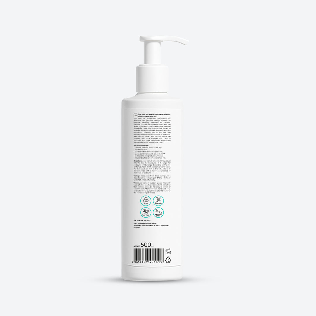 SPA BATH FOR MANICURE AND PEDICURE  Professional spa bath for softening and preparing hands and feet 500 ml