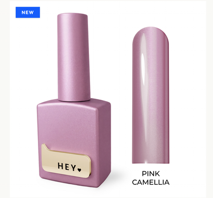 HEYLOVE, Cat's Eye Gel Polish «Pink Camellia», 15 ml