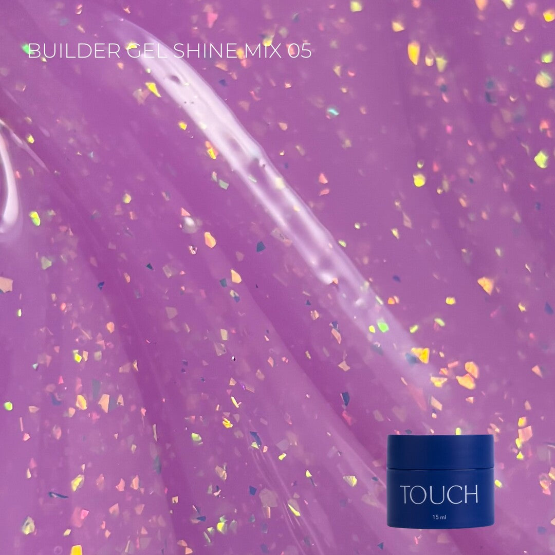 Touch Builder gel Shine Mix, 15 ml, 05