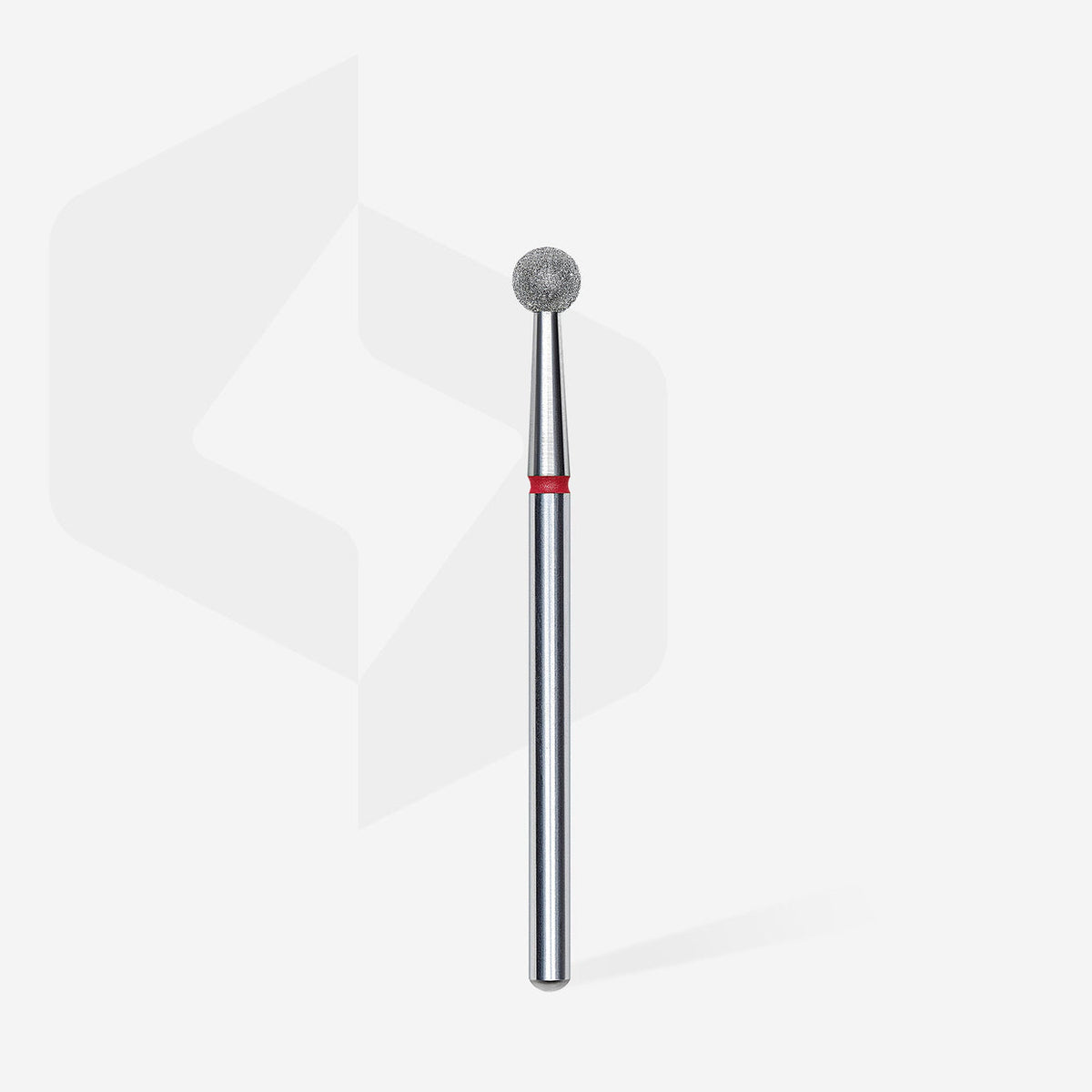 STALEKS EXPERT Diamond nail drill bit 4mm ball red, head diameter