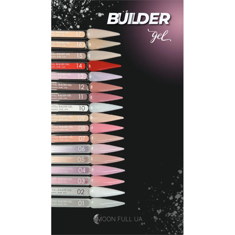 MoonFull Builder Gel Nr.SQ09, 30 ml